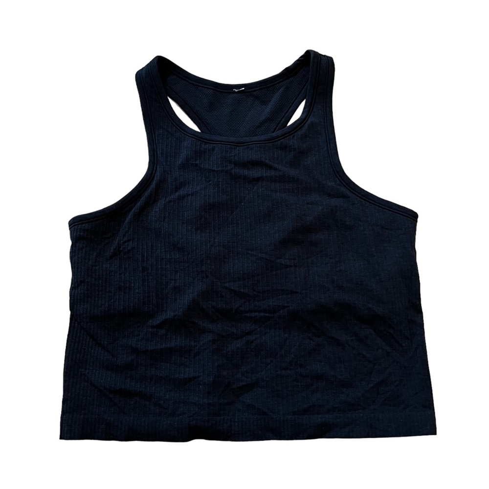 Lululemon Ebb To Street Racerback Crop Tank Top Size 10